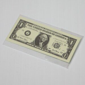 American Girl GOTY 2019 Blaire's Restaurant 3 Pretend Dollar Bills for 18" Dolls